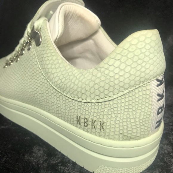 🛑 SOLD 🛑 Nubikk leather lizard sneakers handmade - Picture 3 of 6